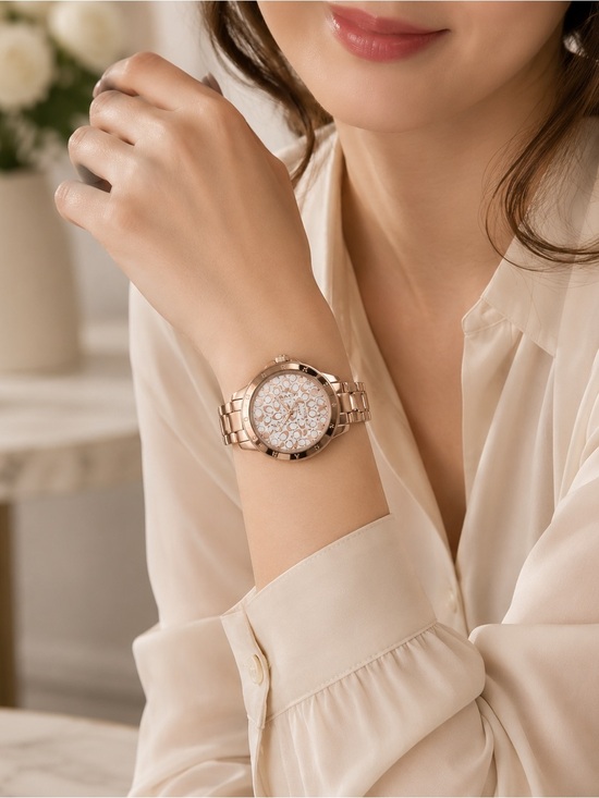 Coach Rose Gold Signature C Women’s Watch with Box – Needs Battery main image 7